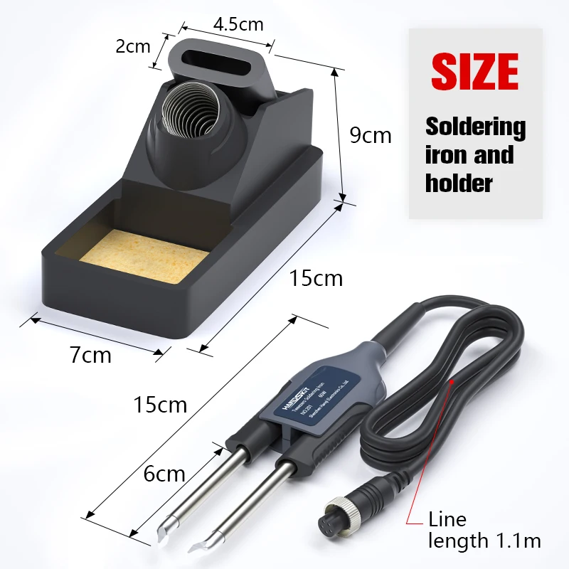 Electronics Repair Tool Kit - T12 Soldering Station Tweezers Handle For