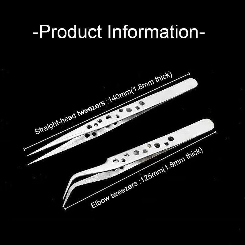 Industrial Tweezers Electronic - Electronics Repair Tool Kit review and price