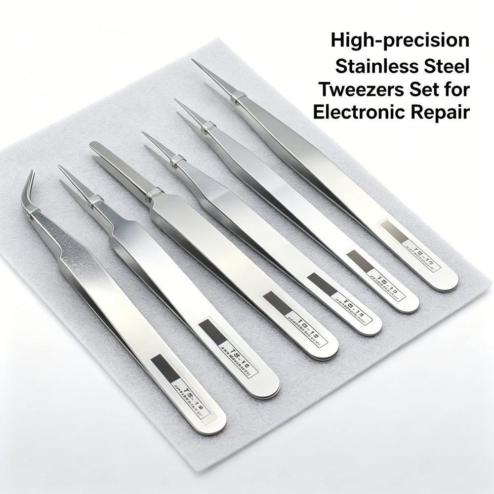 Anti-magnetic Stainless Steel  - Electronics Repair Tool Kit review and price